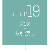 STEP19 完成・お引渡し